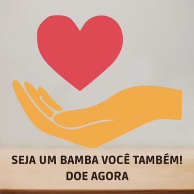 Seja um Bamba você também! Doe agora