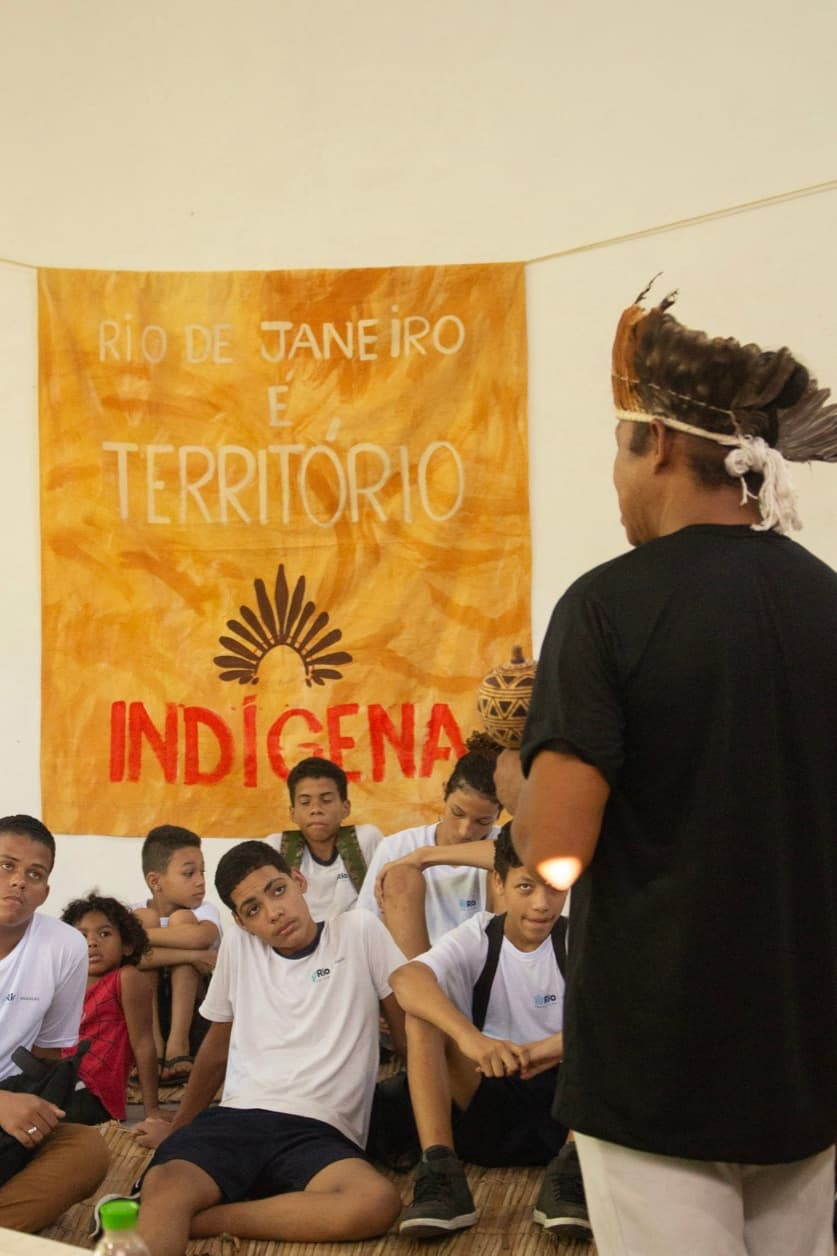 Registro do projeto Ecoaldeia de Saberes
