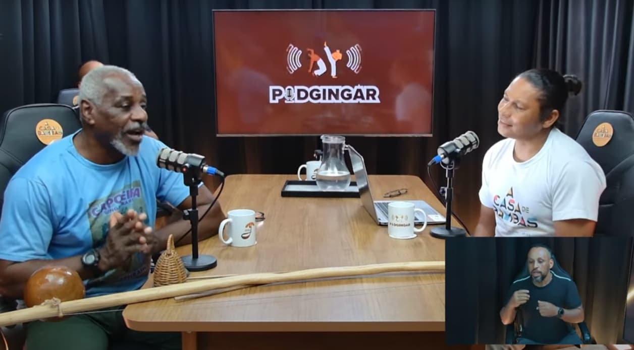 Registro do podcast PodVim Gingar